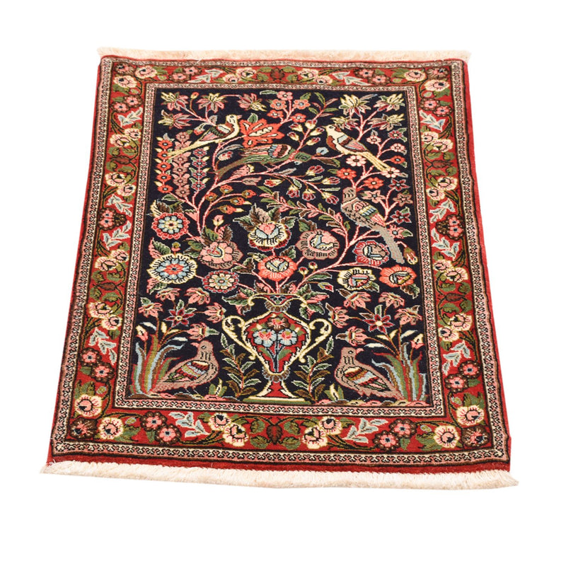 Perserteppich - Ghom - 79 x 55 cm - mehrfarbig