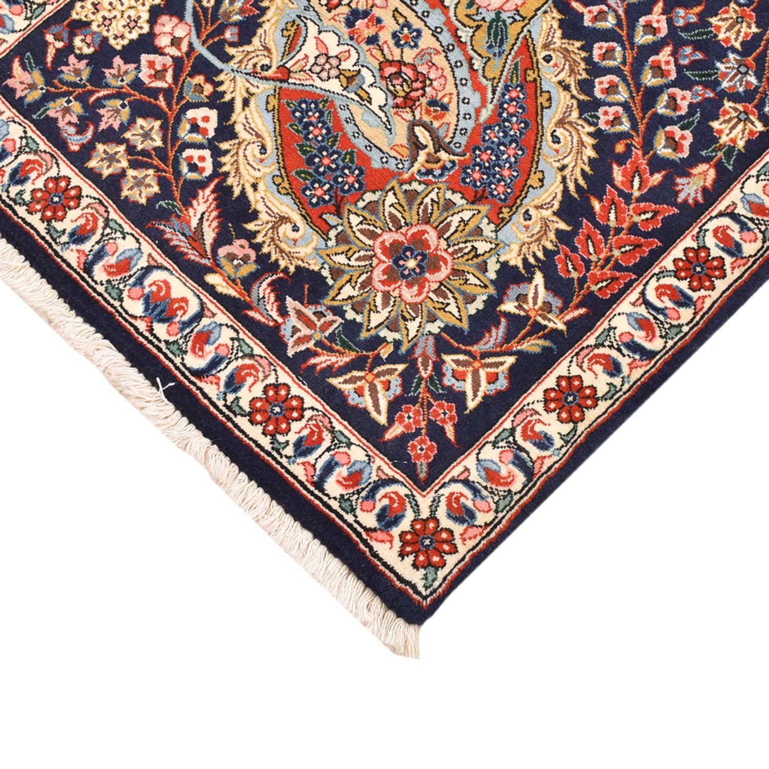 Perserteppich - Ghom - 84 x 64 cm - mehrfarbig