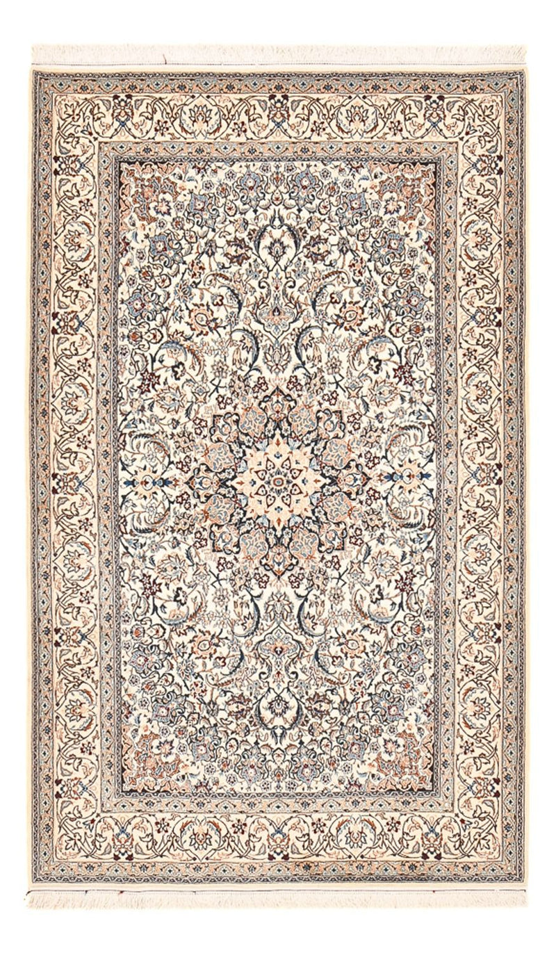Perserteppich - Nain - Premium - 208 x 124 cm - hellbeige