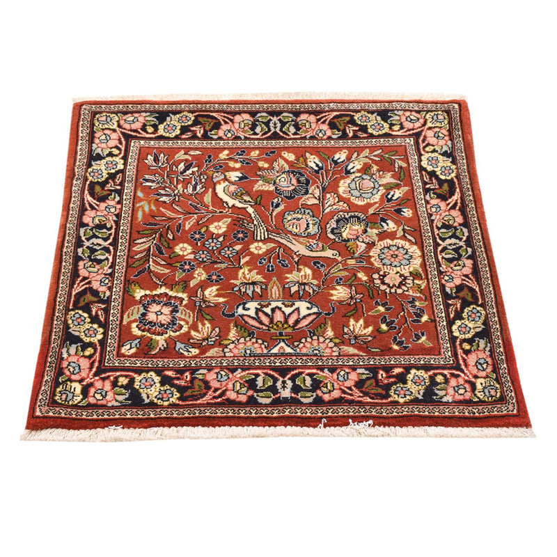Perserteppich - Ghom quadratisch  - 74 x 73 cm - mehrfarbig