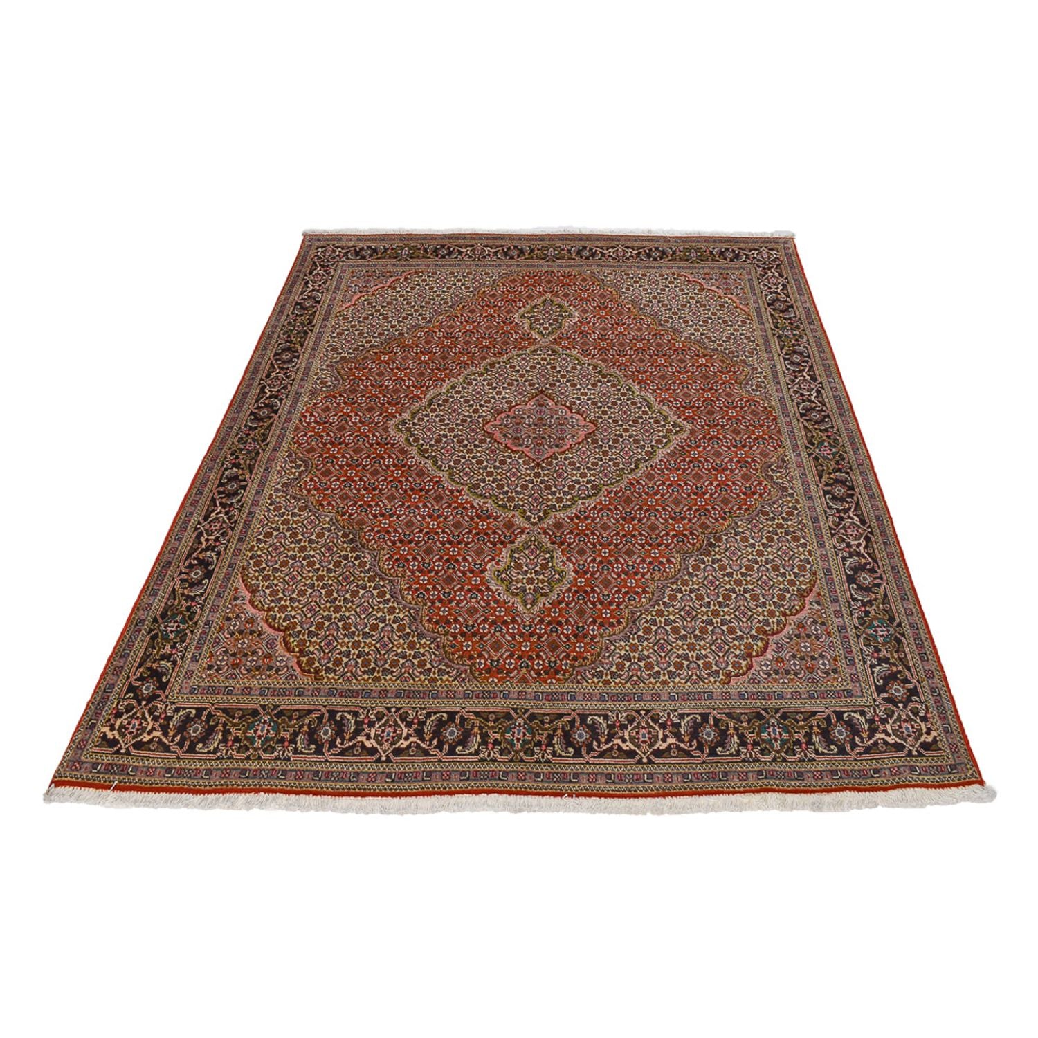 Perserteppich - Täbriz - Royal - 200 x 152 cm - rot