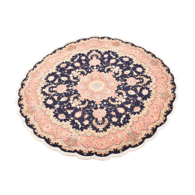 Perserteppich - Täbriz - Premium rund  - 150 x 150 cm - mehrfarbig