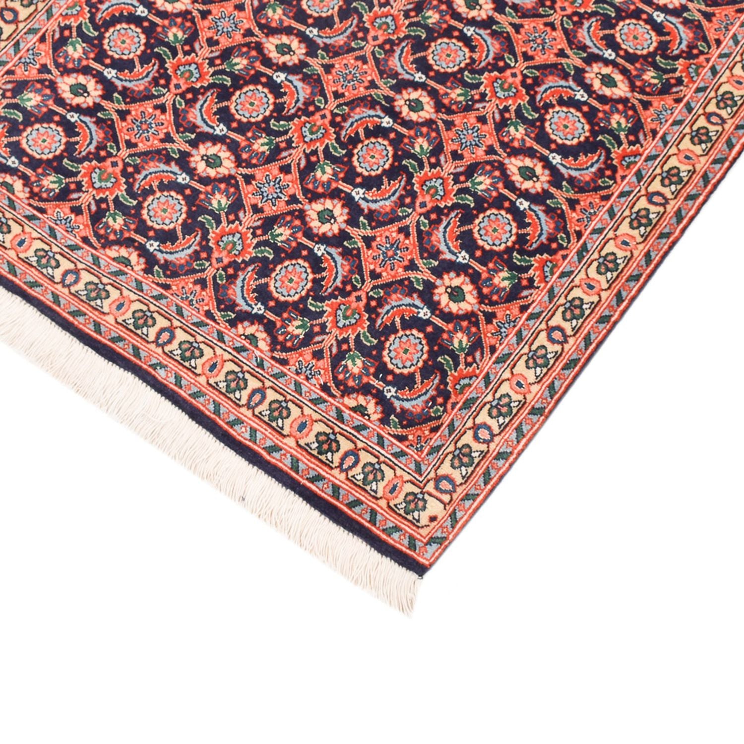 Läufer Perser - Täbriz - Royal - 190 x 64 cm - rost