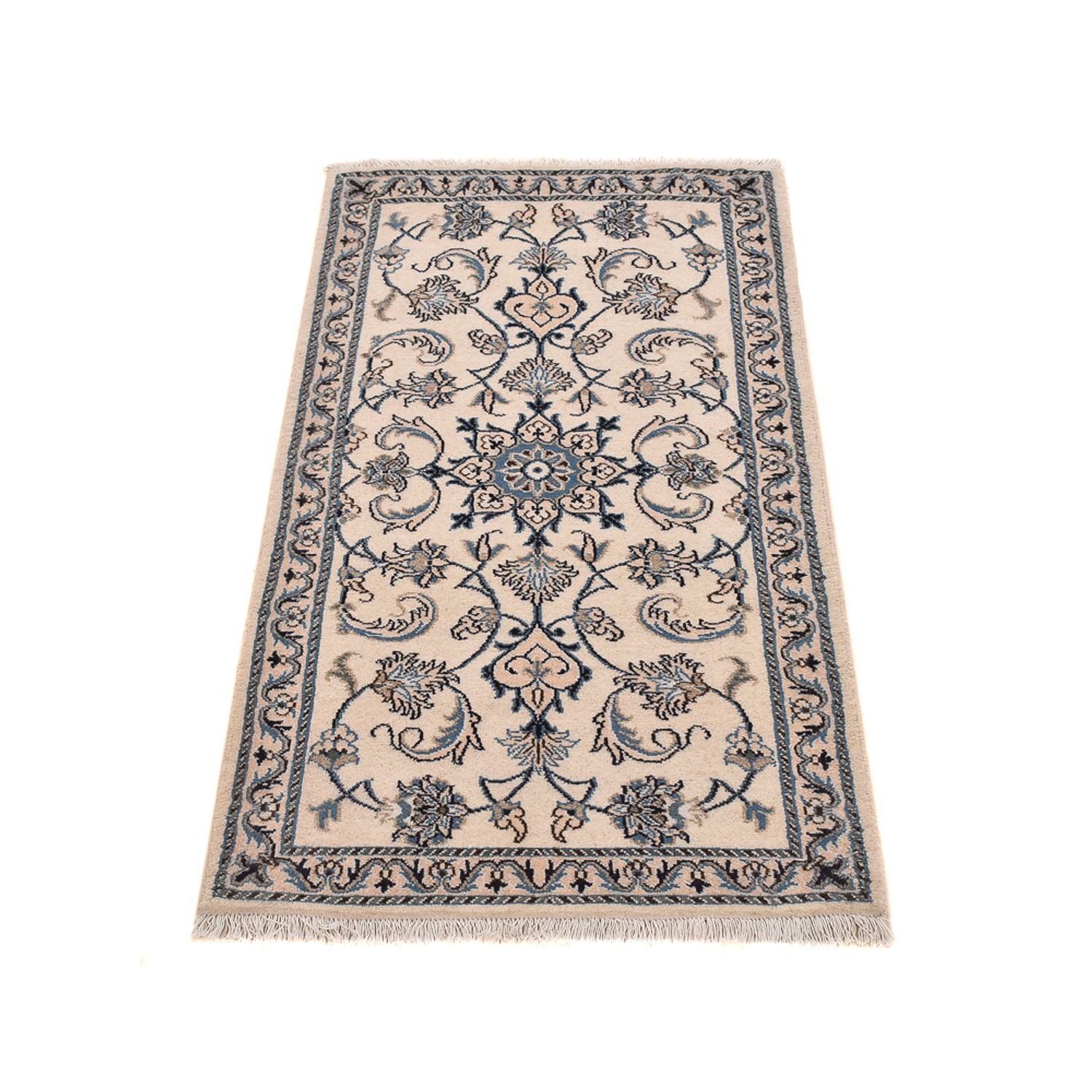 Perserteppich - Nain - 146 x 70 cm - creme