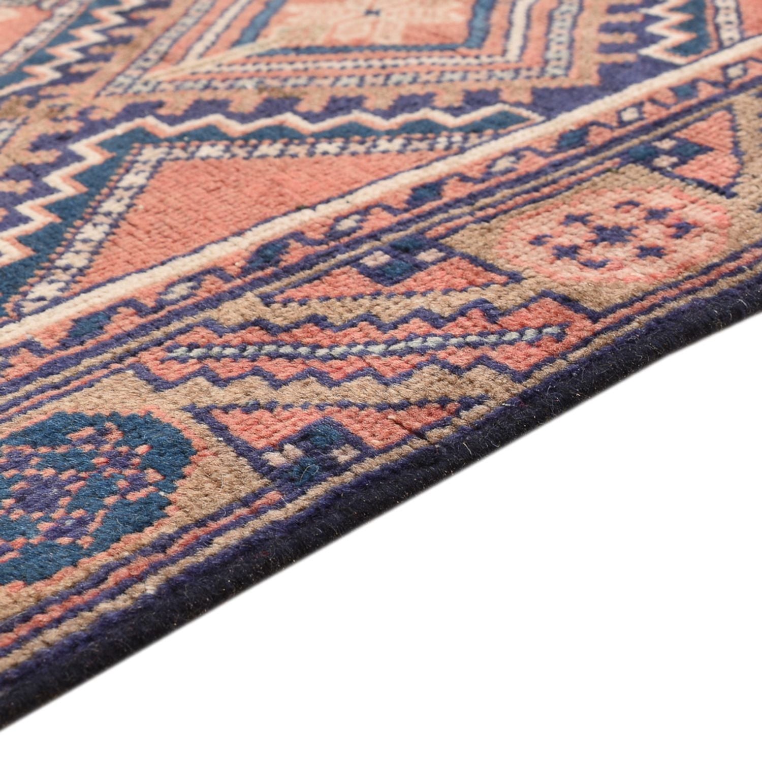 Perserteppich - Nomadic - 195 x 125 cm - mehrfarbig