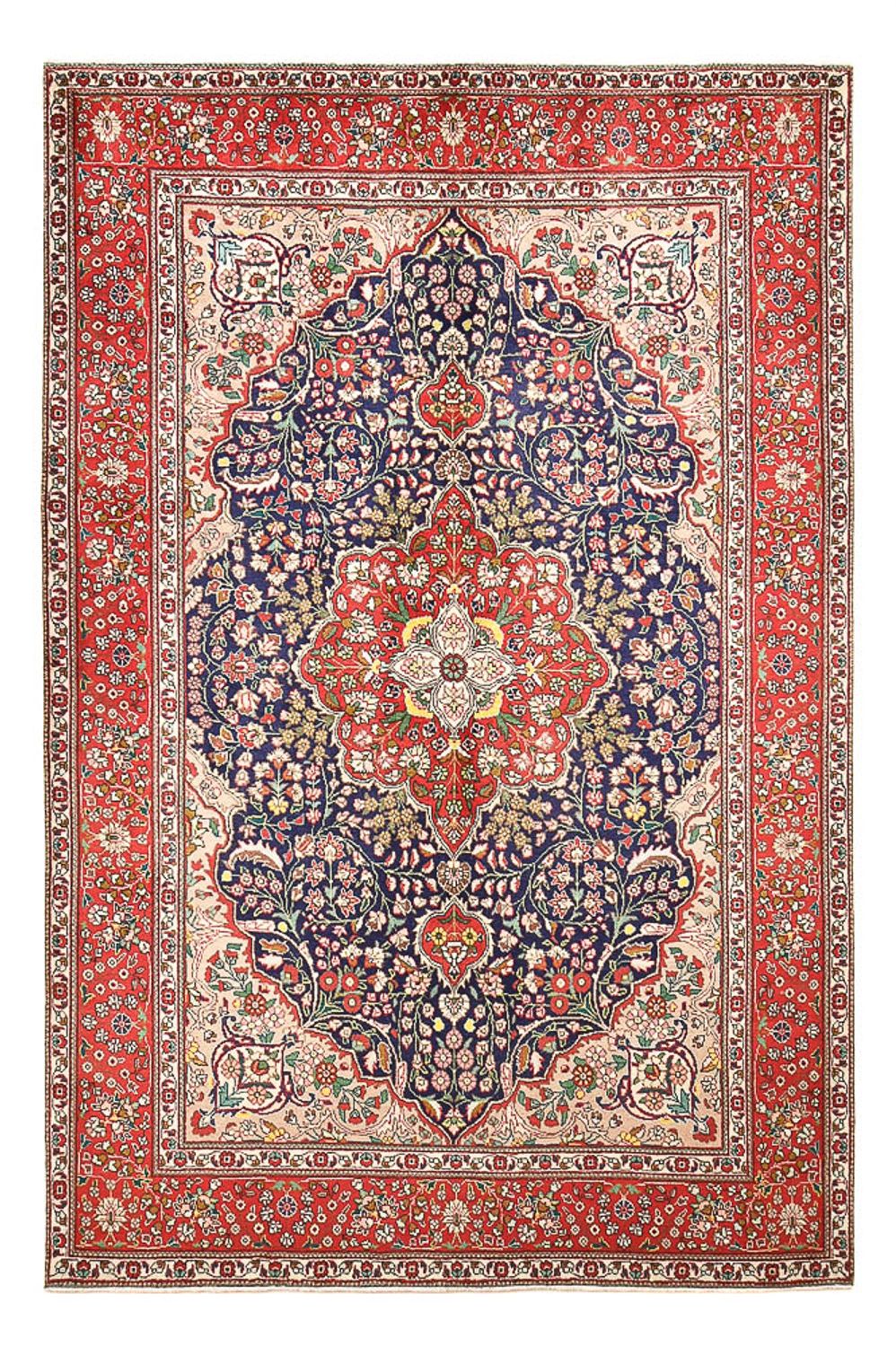 Perserteppich - Täbriz - 300 x 202 cm - dunkelblau