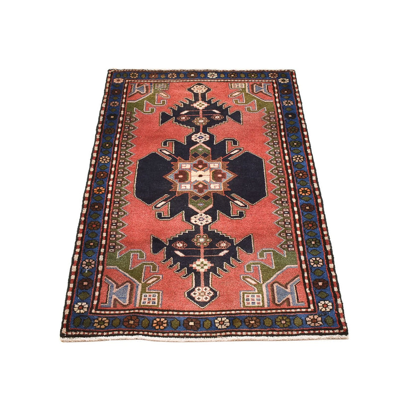 Perserteppich - Nomadic - 128 x 71 cm - rot