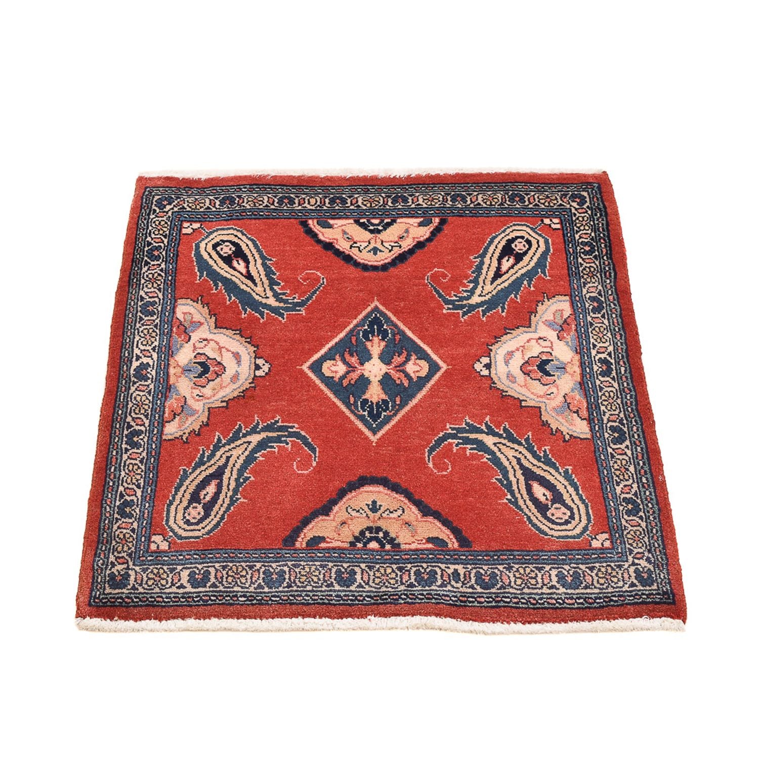 Perserteppich - Nomadic - 74 x 60 cm - rot
