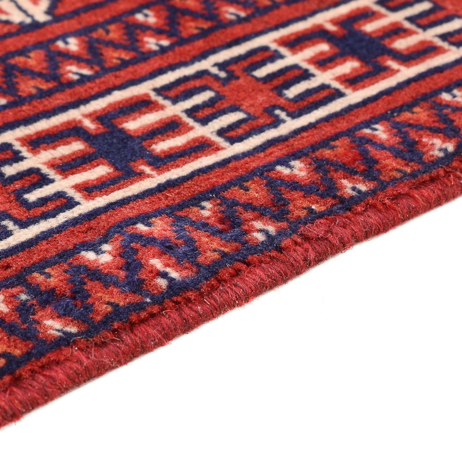 Perserteppich - Nomadic - 92 x 70 cm - dunkelrot