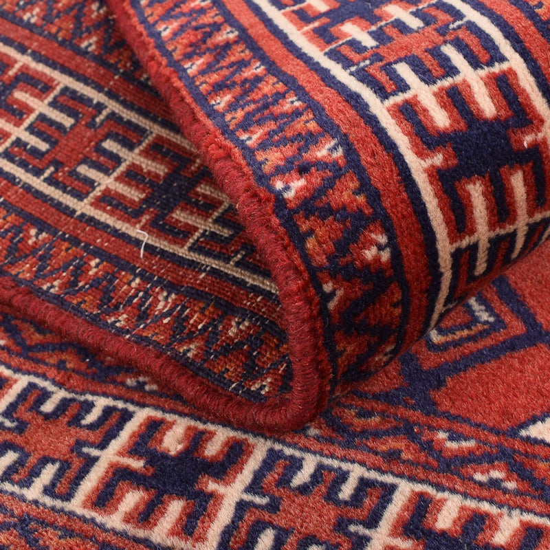 Perserteppich - Nomadic - 92 x 70 cm - dunkelrot