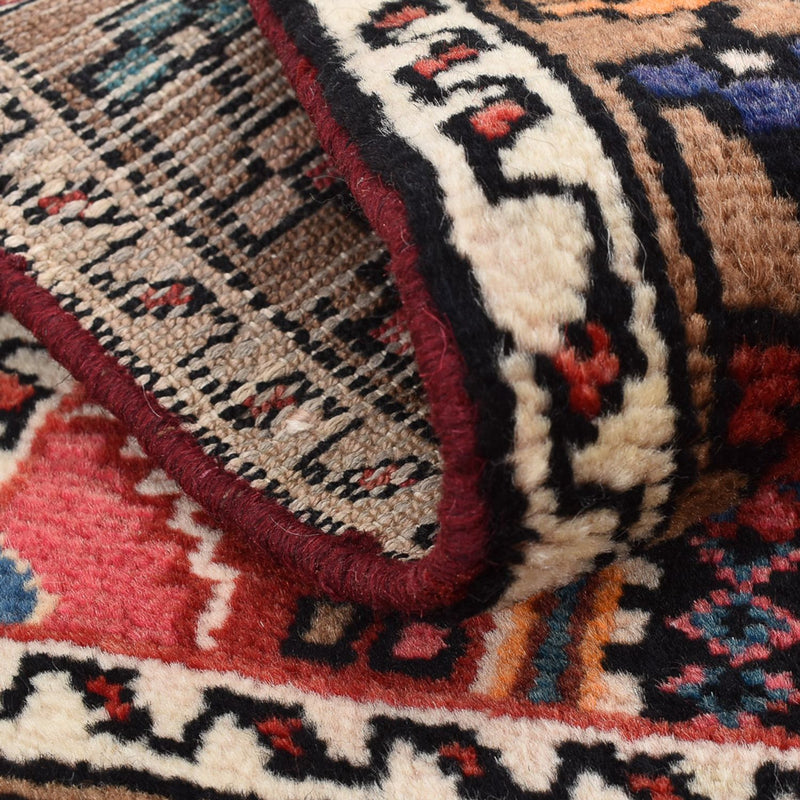 Perserteppich - Nomadic - 83 x 52 cm - hellrot