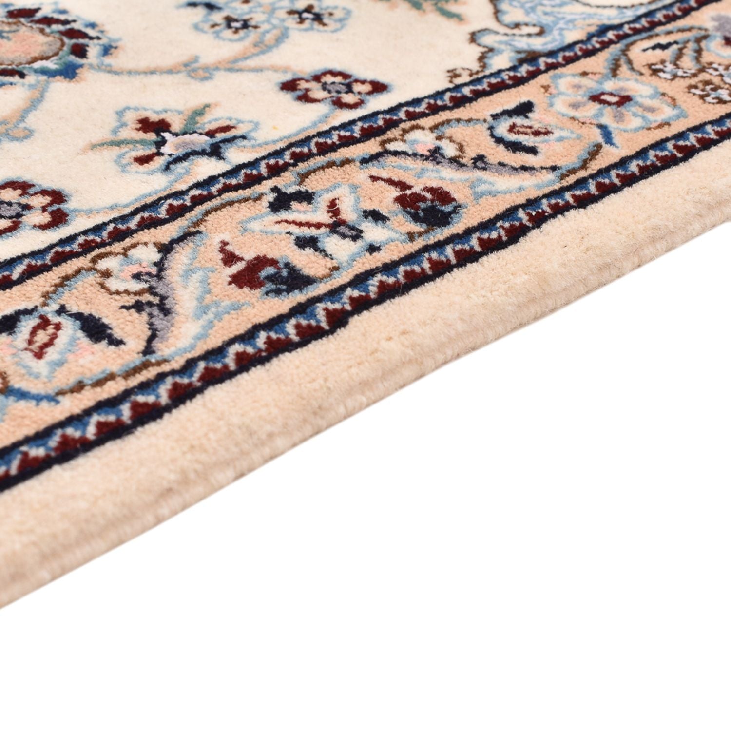 Perserteppich - Nain - Royal - 87 x 66 cm - creme