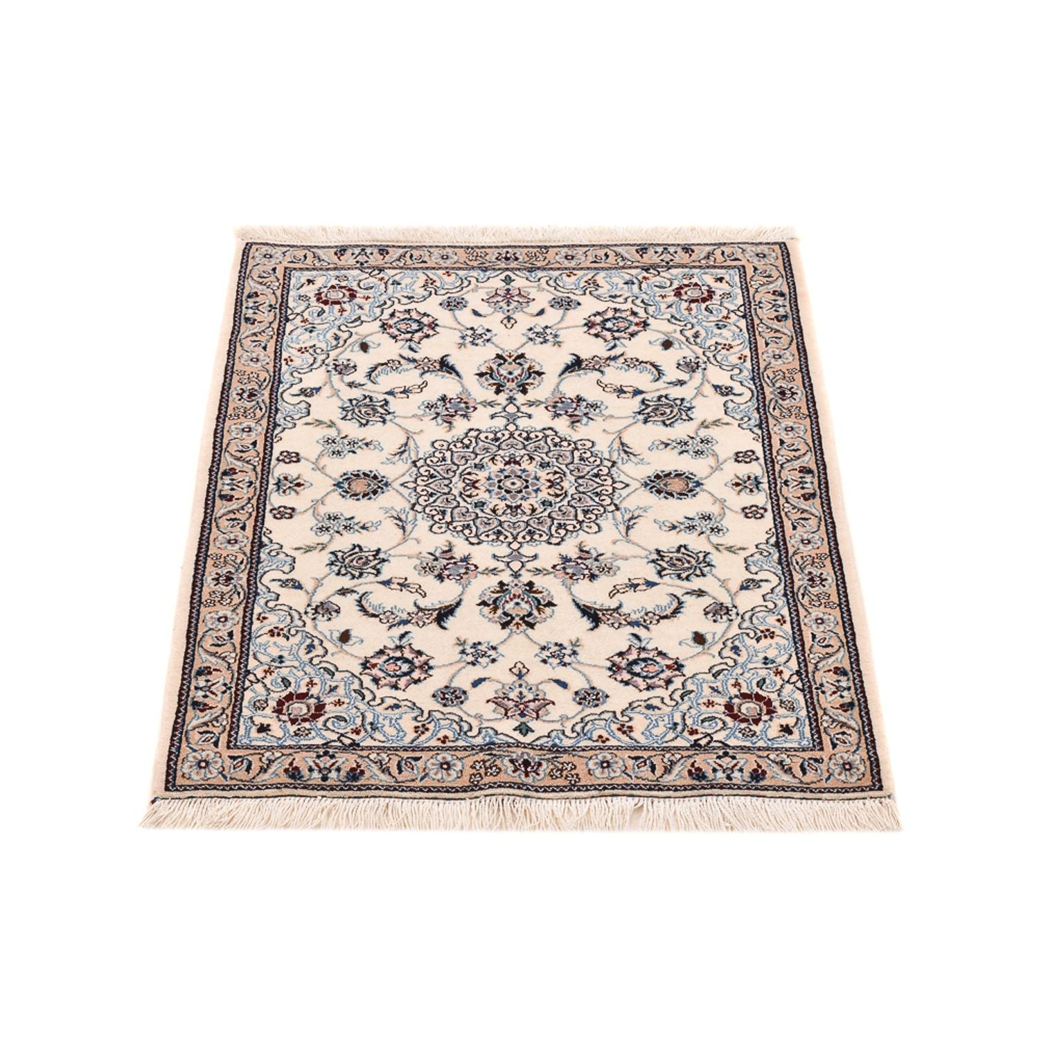 Perserteppich - Nain - Royal - 87 x 66 cm - creme
