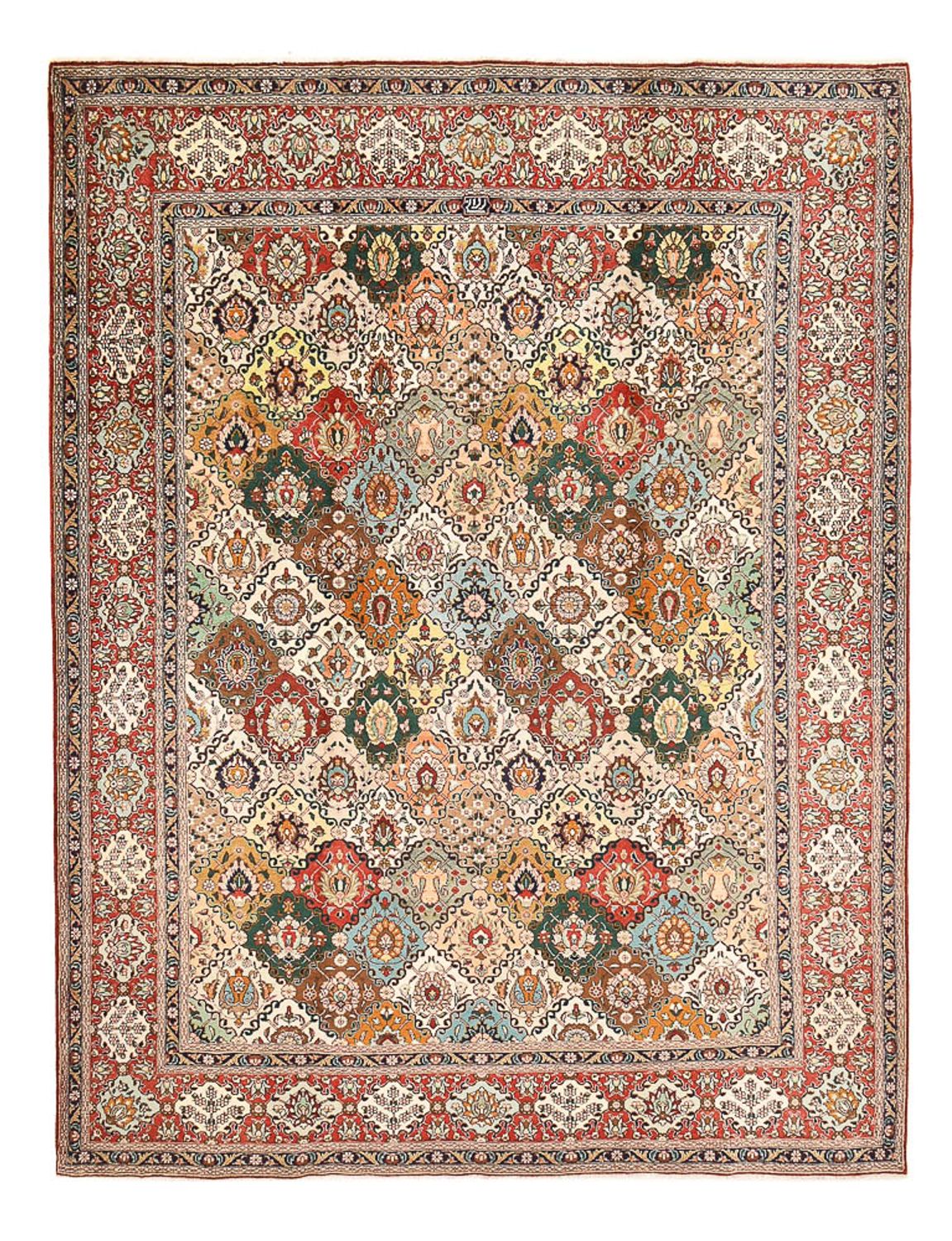 Perserteppich - Täbriz - 390 x 293 cm - mehrfarbig