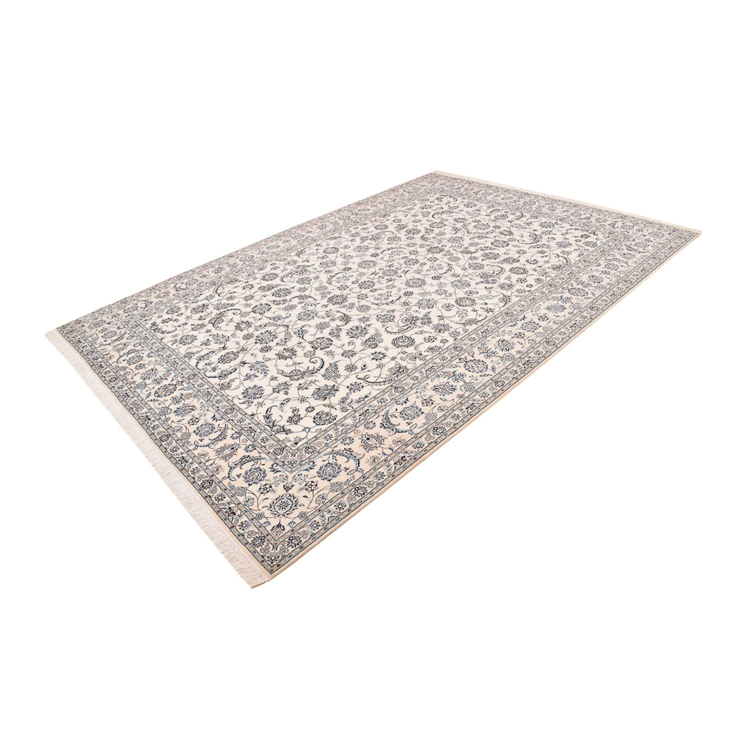Perserteppich - Nain - Premium - 364 x 259 cm - weiß