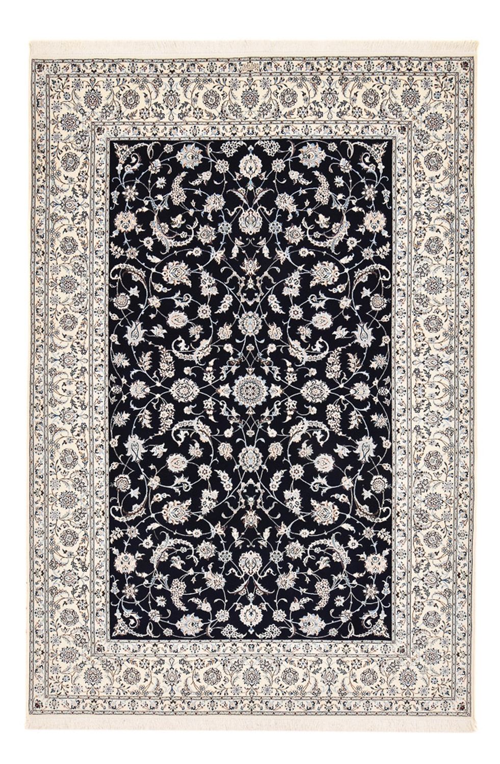 Perserteppich - Nain - Premium - 310 x 210 cm - dunkelblau