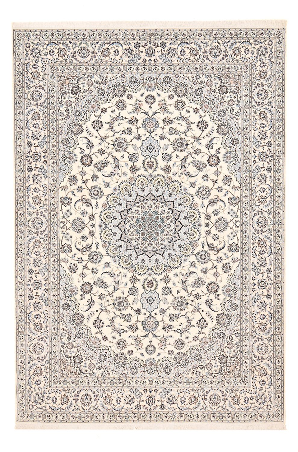 Perserteppich - Nain - Premium - 374 x 260 cm - weiß
