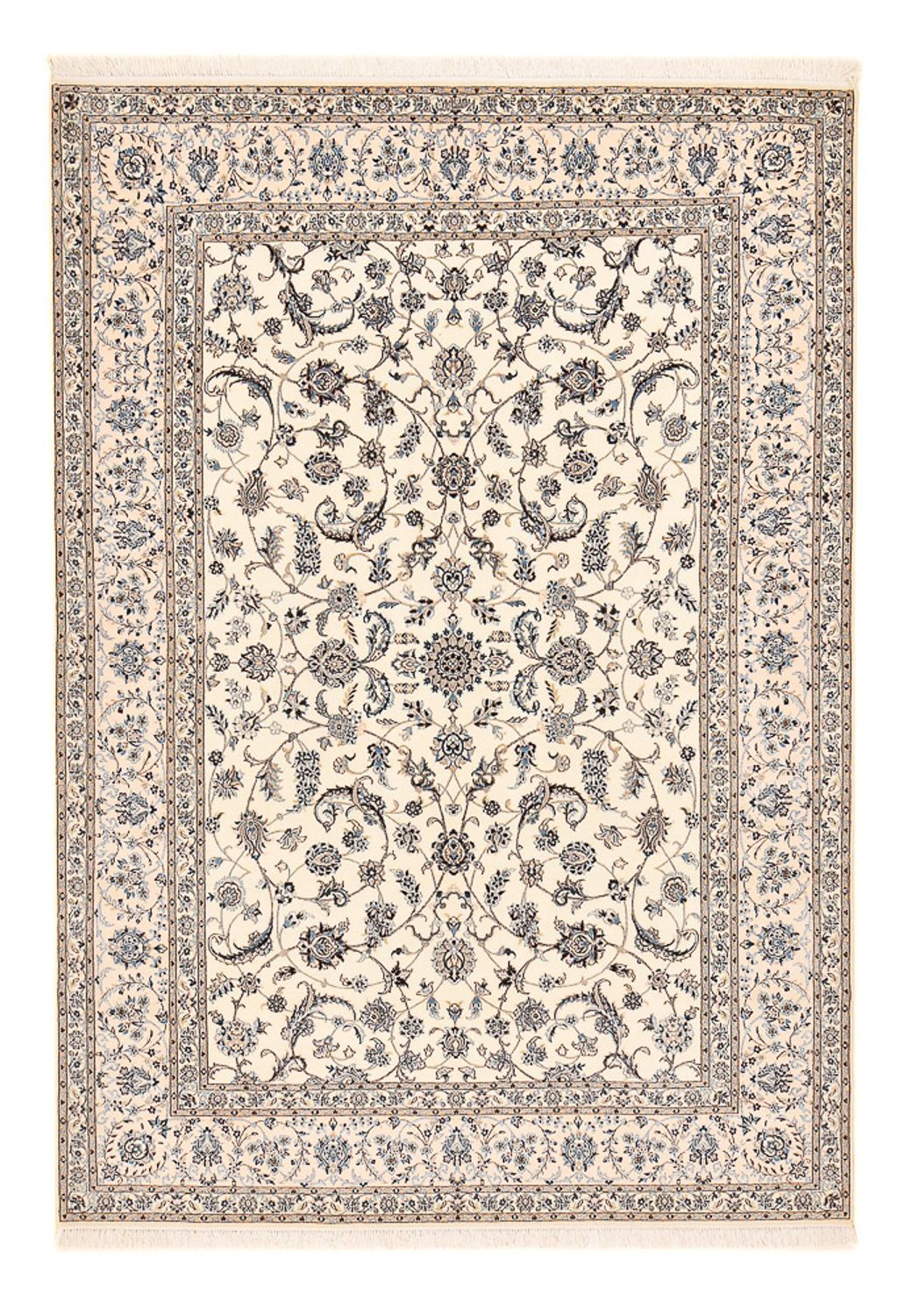 Perserteppich - Nain - Premium - 297 x 205 cm - weiß