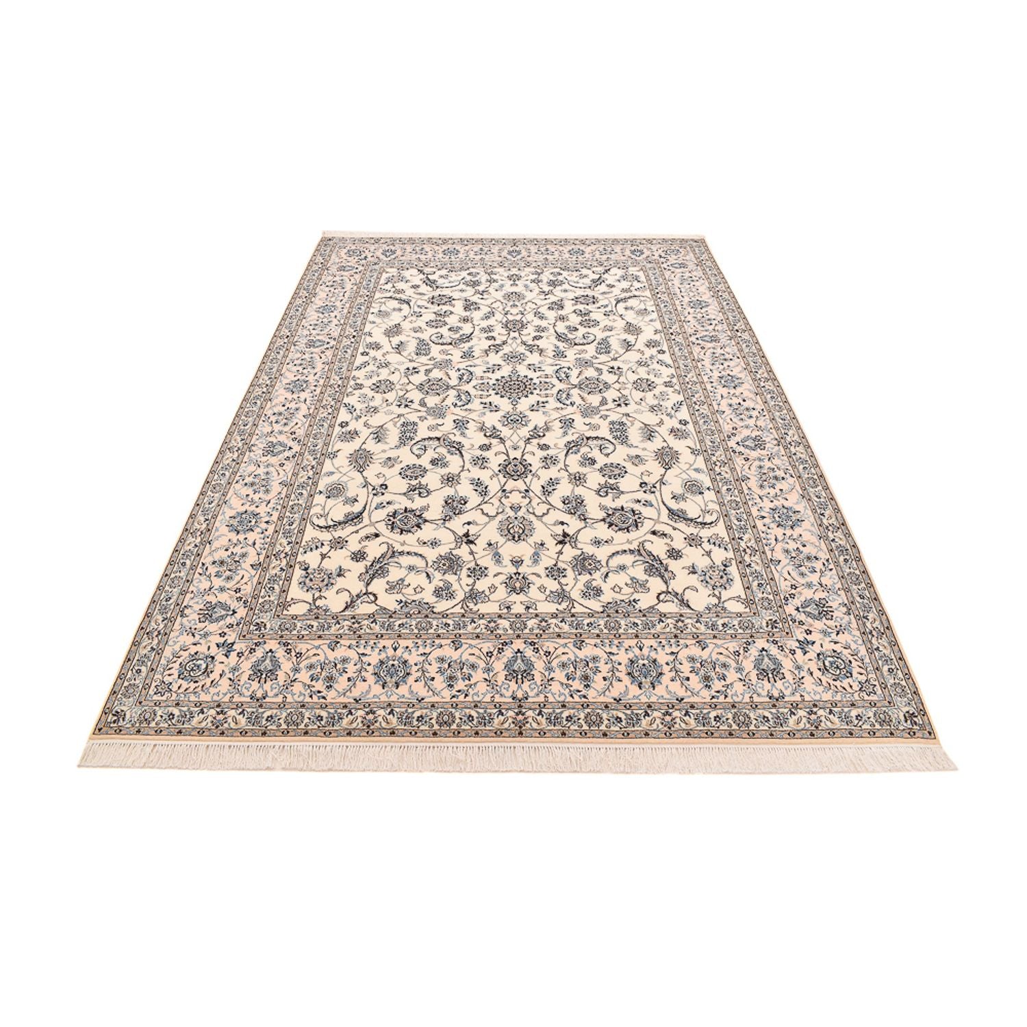Perserteppich - Nain - Premium - 297 x 205 cm - weiß