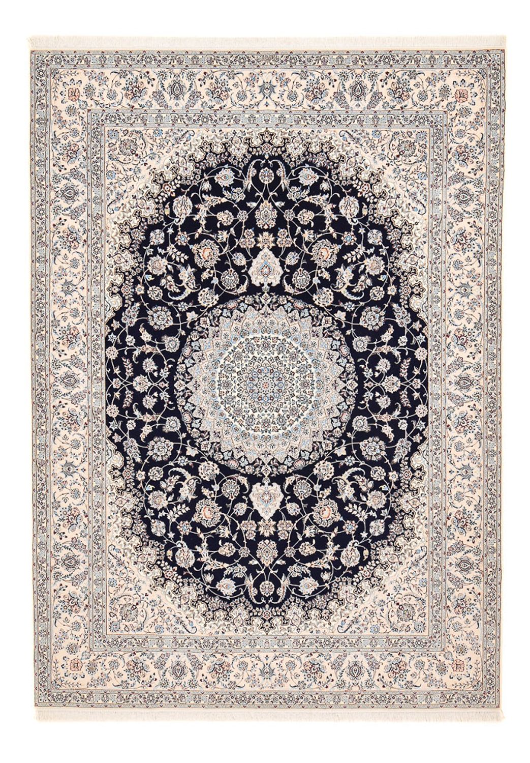 Perserteppich - Nain - Premium - 358 x 259 cm - dunkelblau