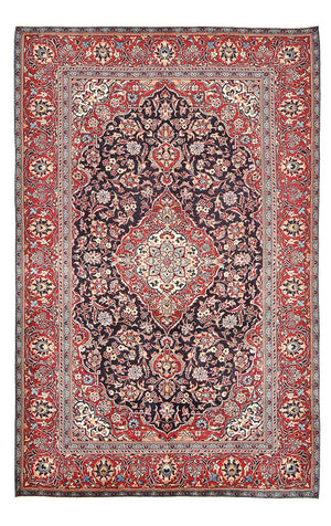 Perserteppich - Keshan - 305 x 195 cm - hellrot