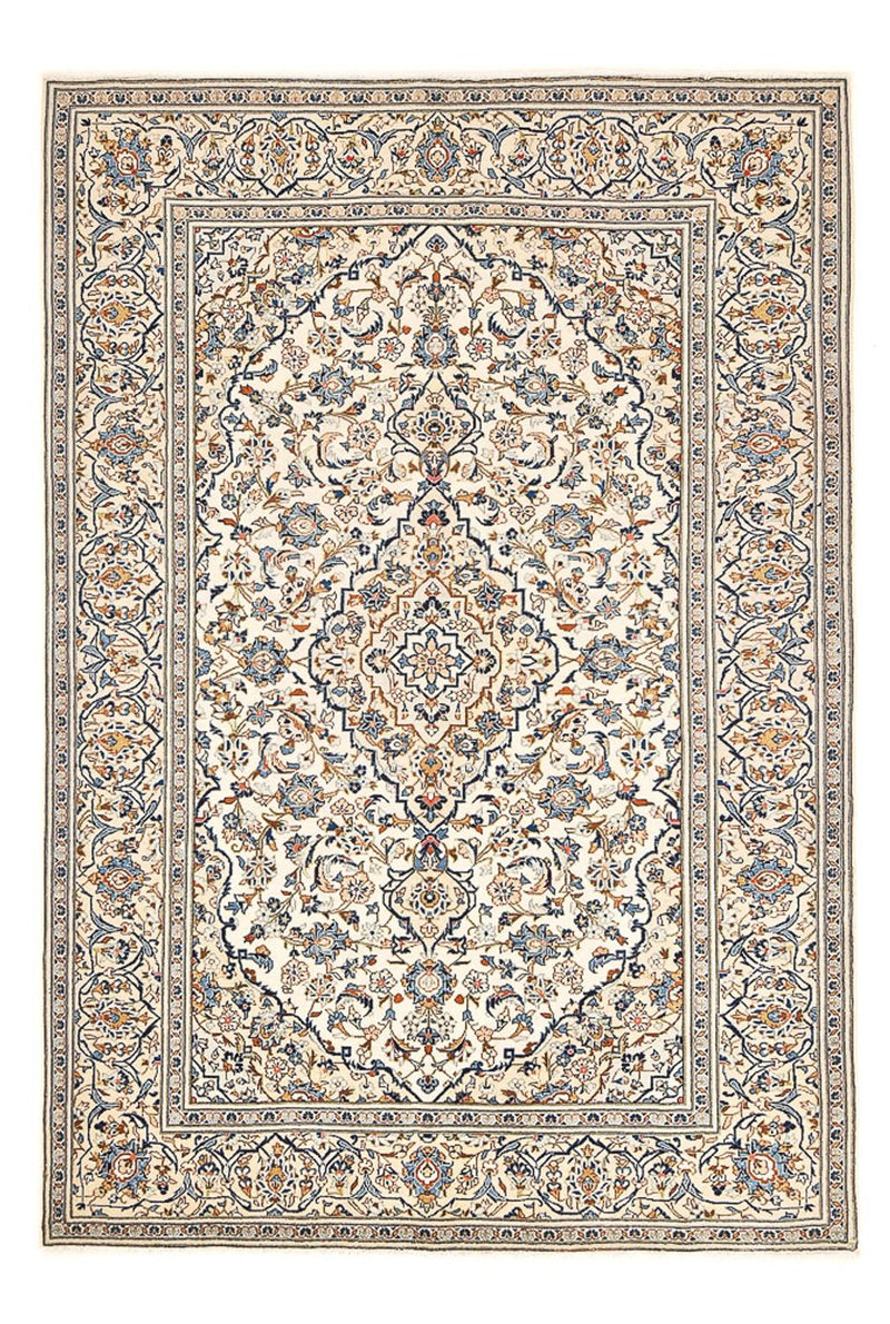 Perserteppich - Keshan - 300 x 200 cm - hellbeige