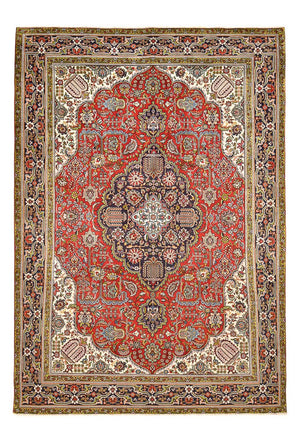 Perserteppich - Täbriz - 347 x 242 cm - hellrot