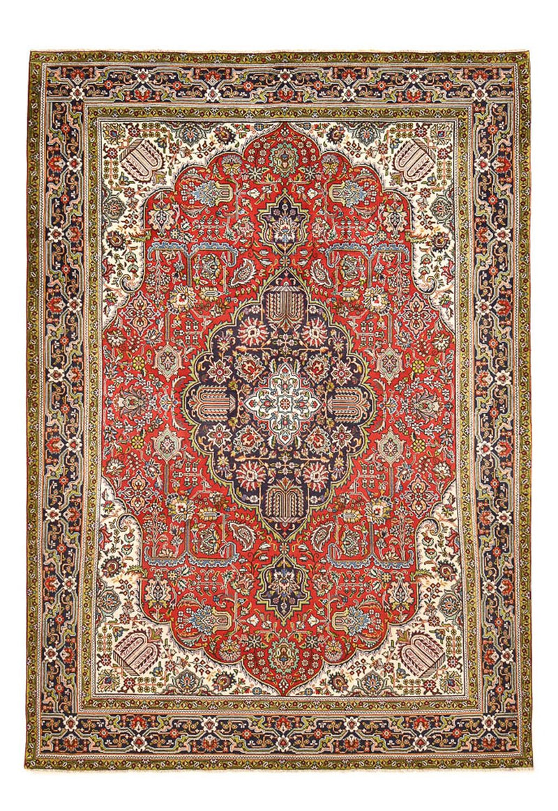 Perserteppich - Täbriz - 347 x 242 cm - hellrot