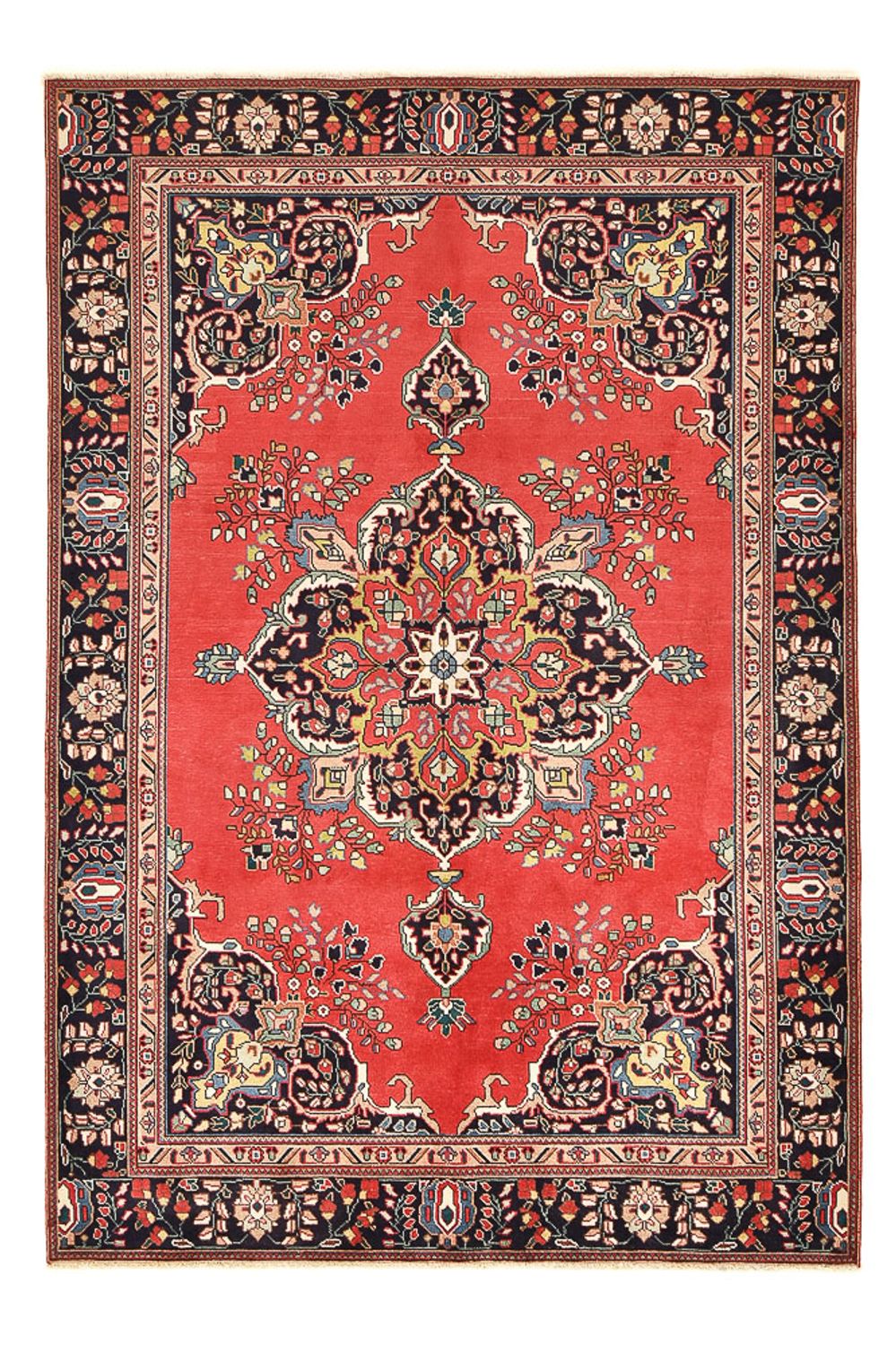 Perserteppich - Täbriz - 279 x 185 cm - rot