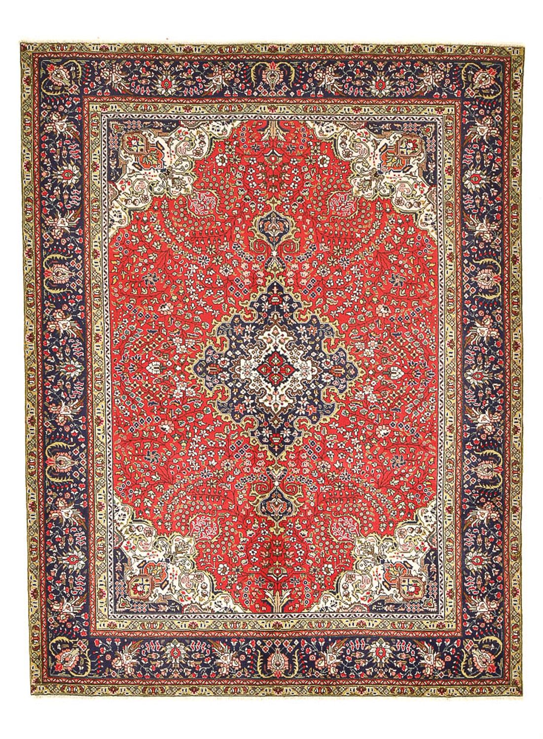 Perserteppich - Täbriz - 275 x 190 cm - rot