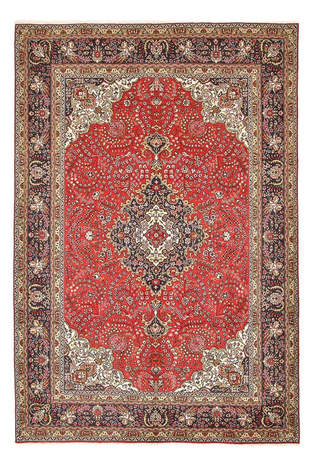 Perserteppich - Täbriz - 297 x 195 cm - rot