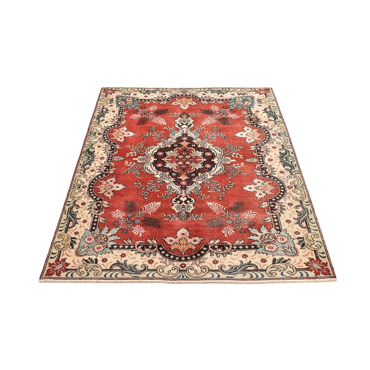 Perserteppich - Täbriz - 183 x 134 cm - rot