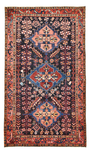 Perserteppich - Nomadic - 187 x 107 cm - dunkelblau
