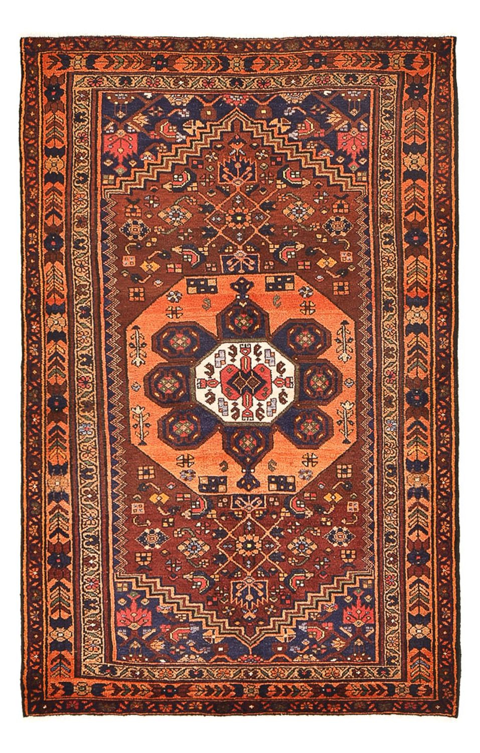 Perserteppich - Bidjar - 210 x 130 cm - dunkelrot