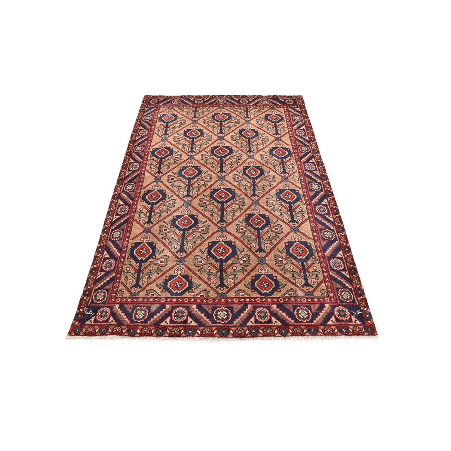 Läufer Perser - Nomadic - 223 x 128 cm - dunkelbeige