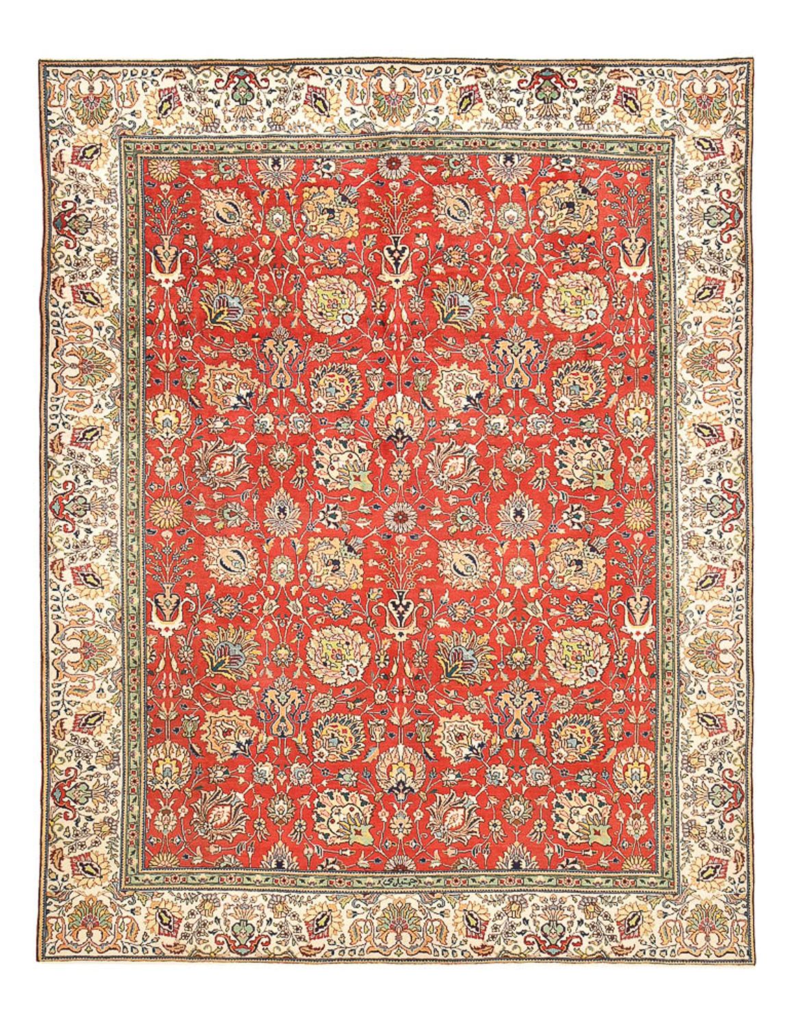 Perserteppich - Täbriz - 373 x 284 cm - rot