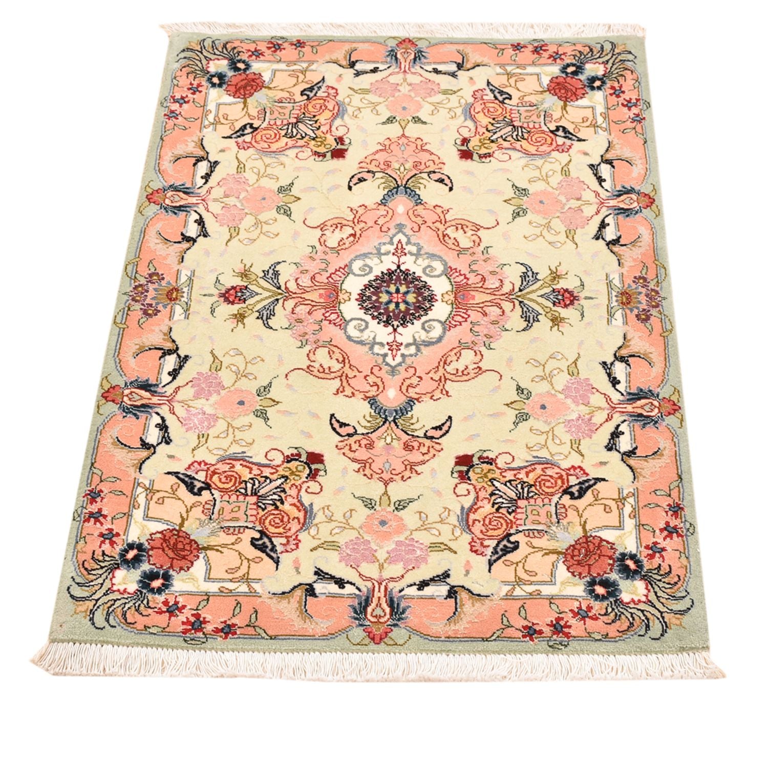 Perserteppich - Täbriz - Royal - 90 x 60 cm - mehrfarbig