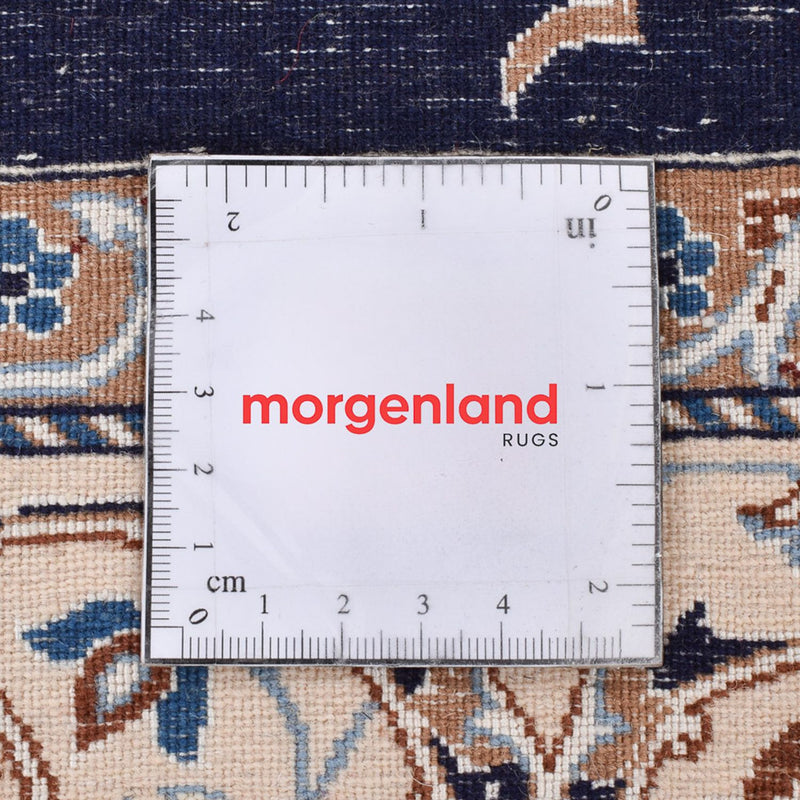 Perserteppich - Nain - Premium - 197 x 130 cm - dunkelblau