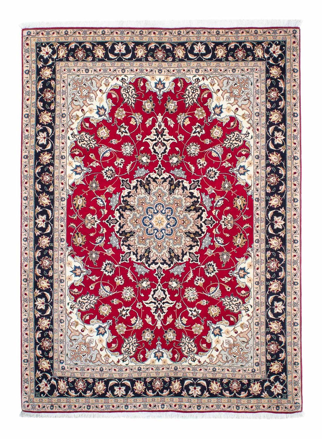 Perserteppich - Täbriz - Royal 210 x 154 cm Teppichbrücke