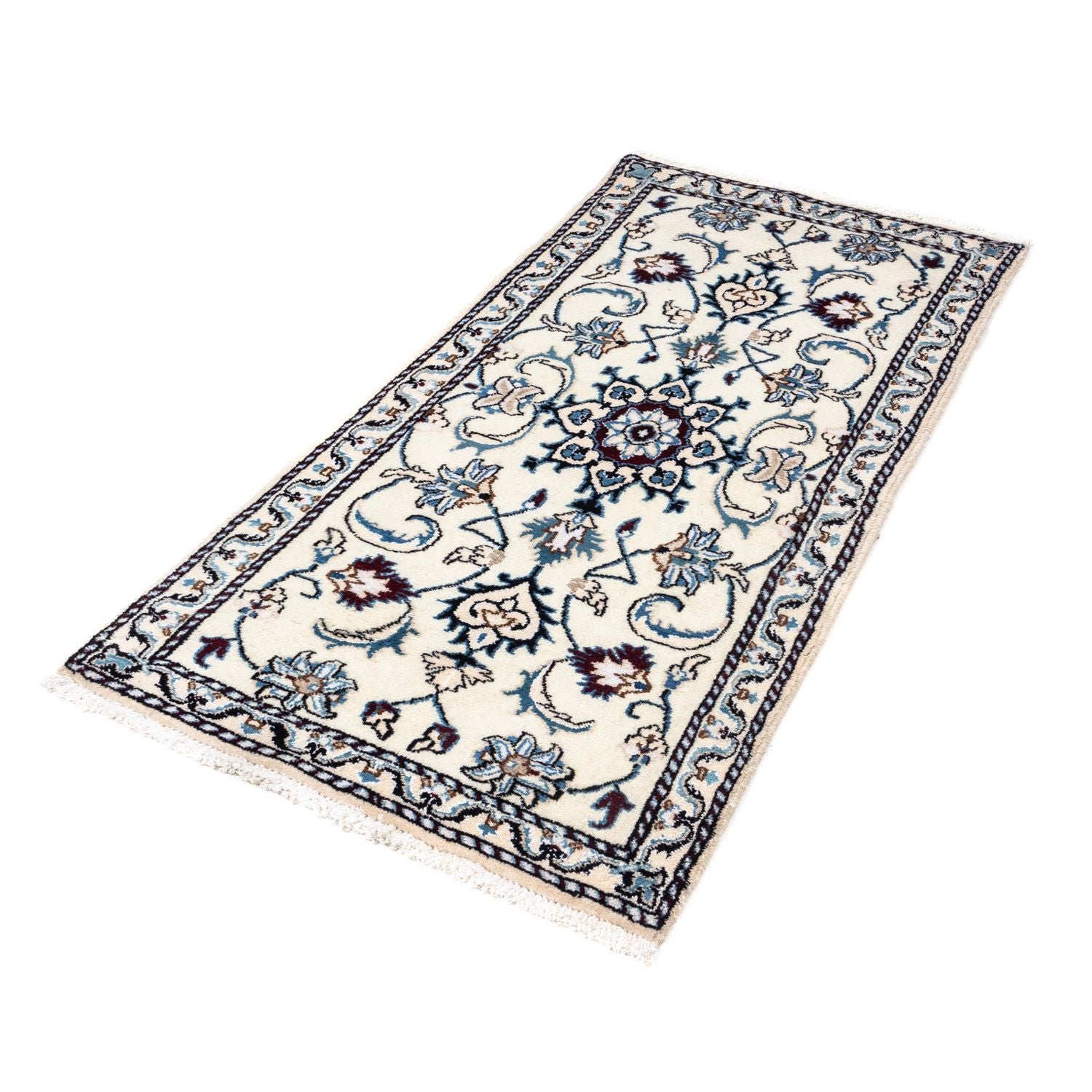 Perserteppich - Nain 137 x 66 cm - beige