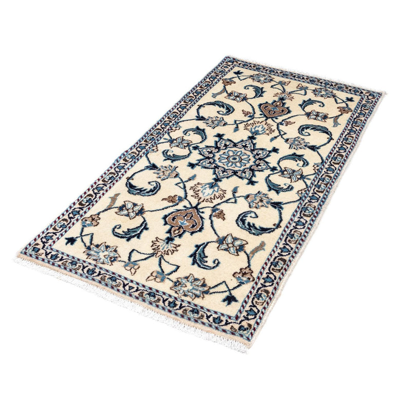 Perserteppich - Nain 135 x 67 cm - beige