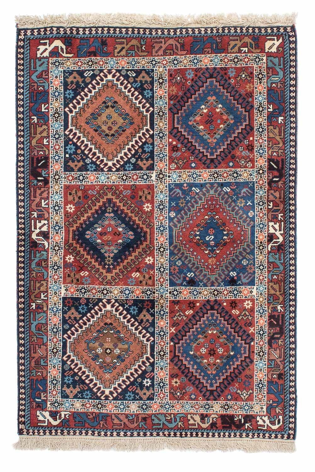 Perserteppich - Nomadic 144 x 100 cm - blau