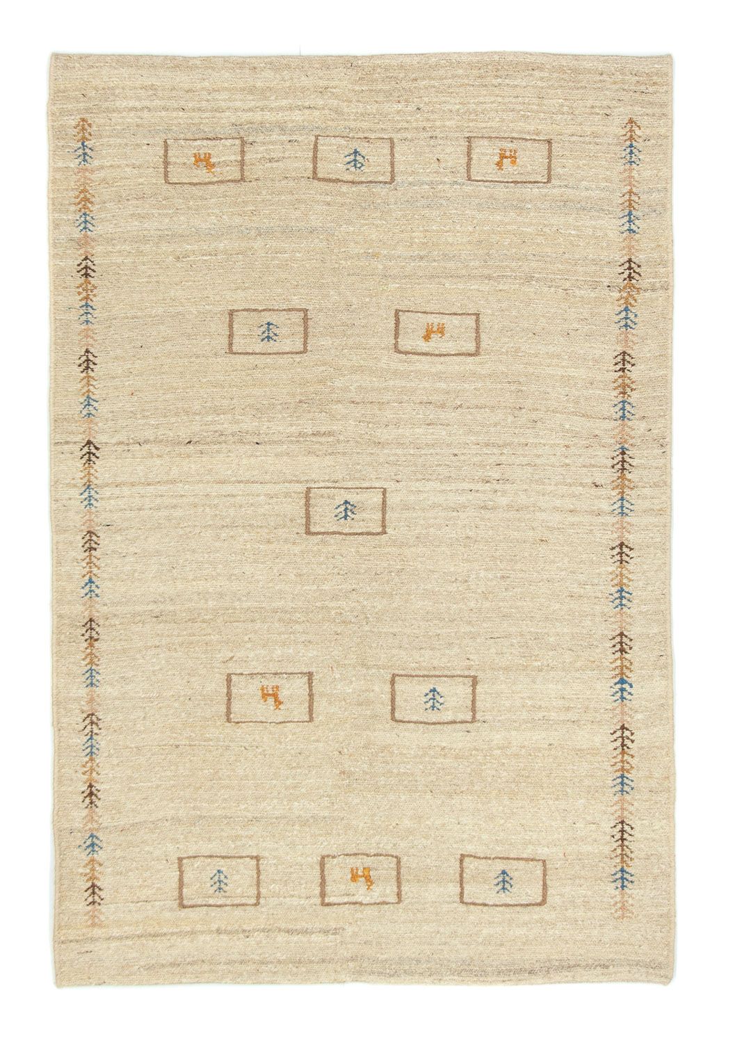 Gabbeh Teppich - Perser 166 x 113 cm