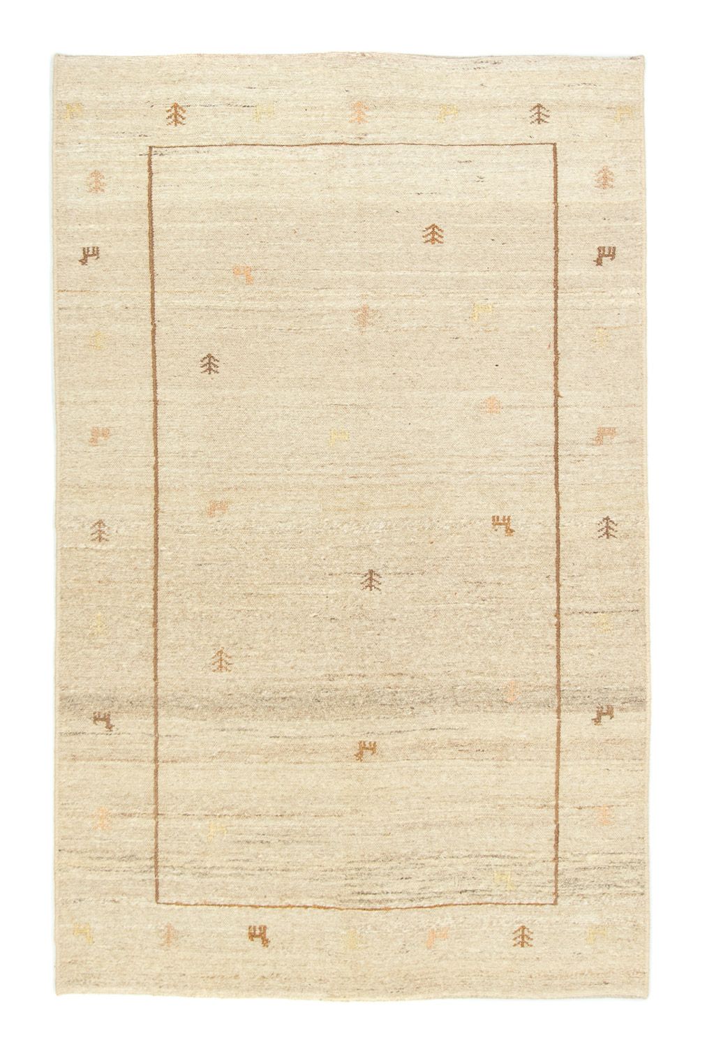 Gabbeh Teppich - Perser 171 x 110 cm - beige