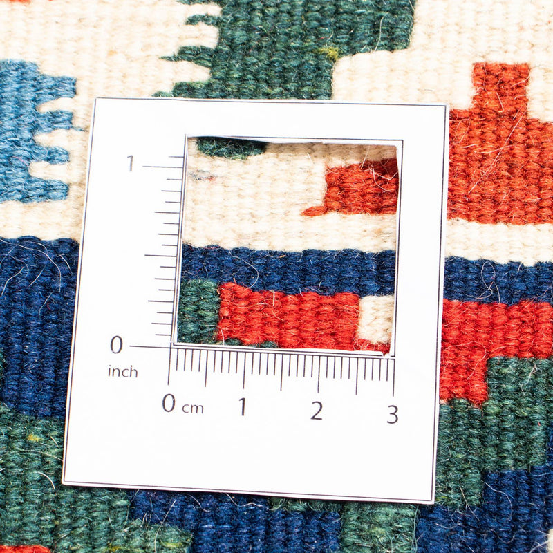 Kelim Teppich - Oriental 104 x 101 cm - blau
