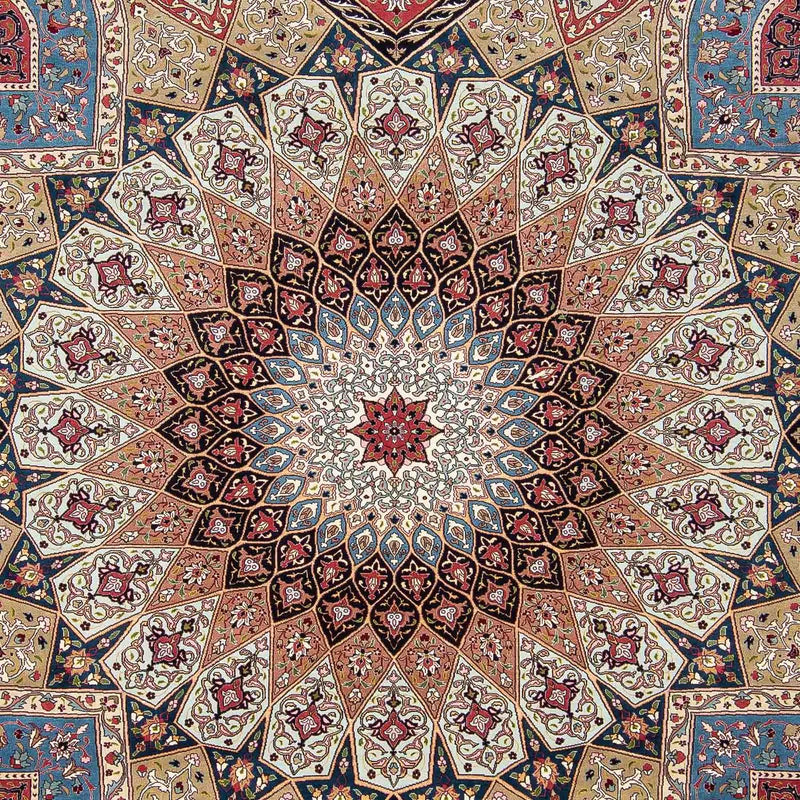 Perserteppich - Täbriz - Royal 305 x 258 cm Wohnzimmer Teppich