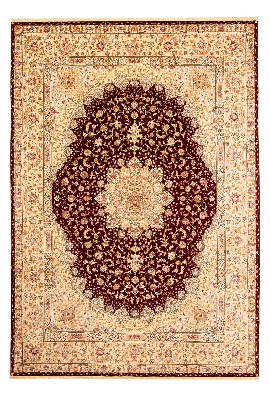 Perserteppich - Täbriz - Royal 405 x 301 cm Wohnzimmer Teppich