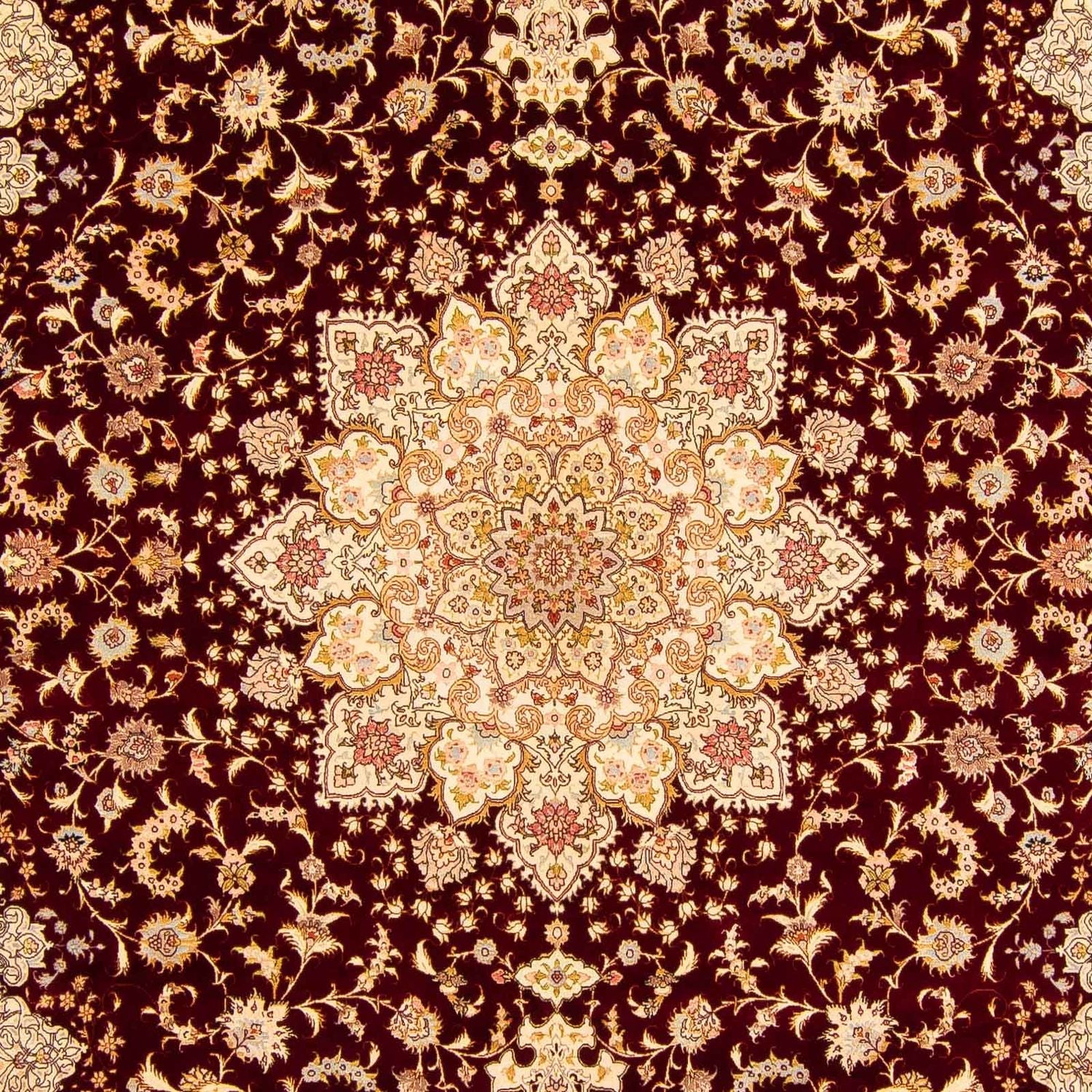 Perserteppich - Täbriz - Royal 405 x 301 cm Wohnzimmer Teppich