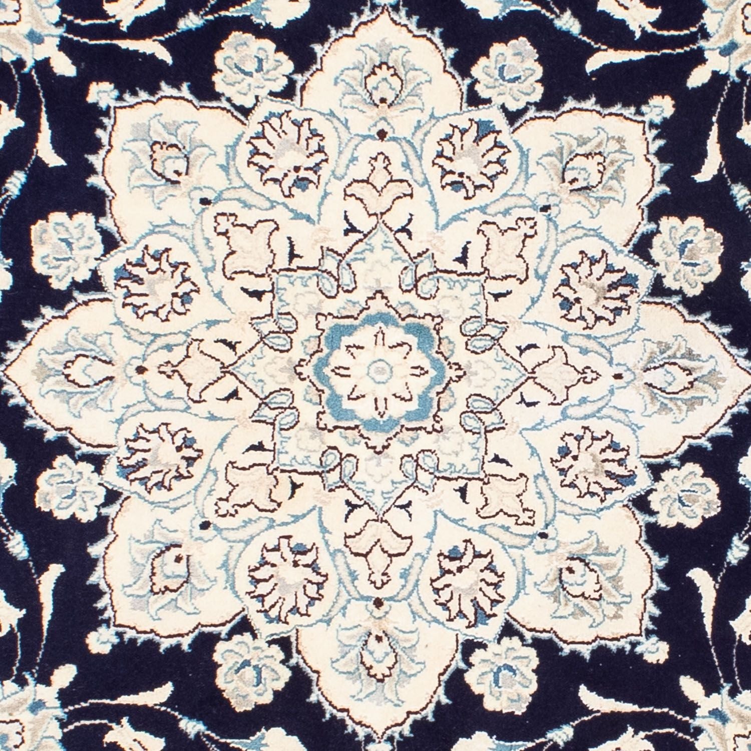 Perserteppich - Nain 243 x 243 cm Teppich Rund