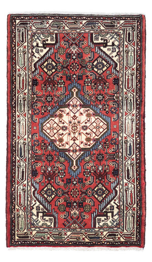 Perserteppich - Nomadic 125 x 80 cm - rot